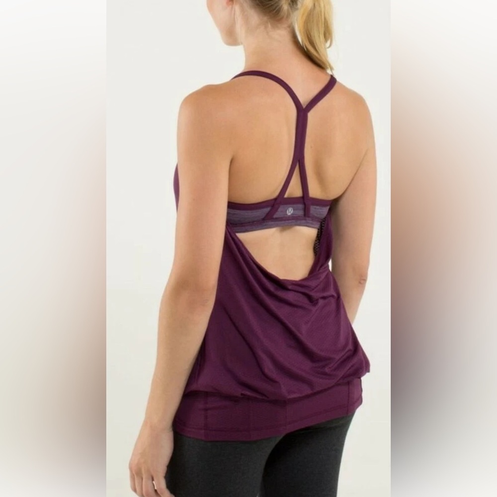 Lululemon C.Y.B. Tank - Eggplant Purple Size 6